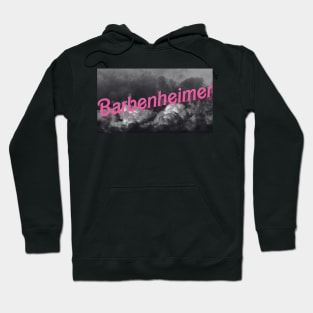 Barbenheimer meme funny Barbie and Oppenheimer movies Hoodie